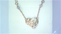 Collana L'Orafo Artigiano Donna in Oro CUORE OA UZ/Z 3.20 BG